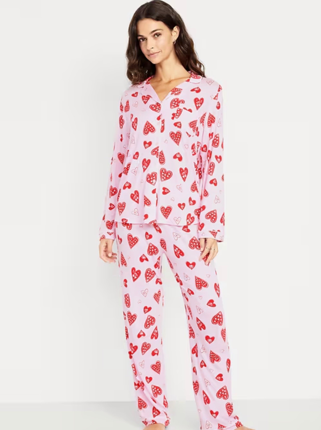 Hearts pjs!! ❤️🩷

#LTKmomlife #LTKSaleAlert #LTKValentine