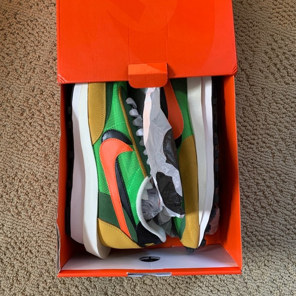 Sacai x Nike Waffles in “Gusto Green” | Poshmark
