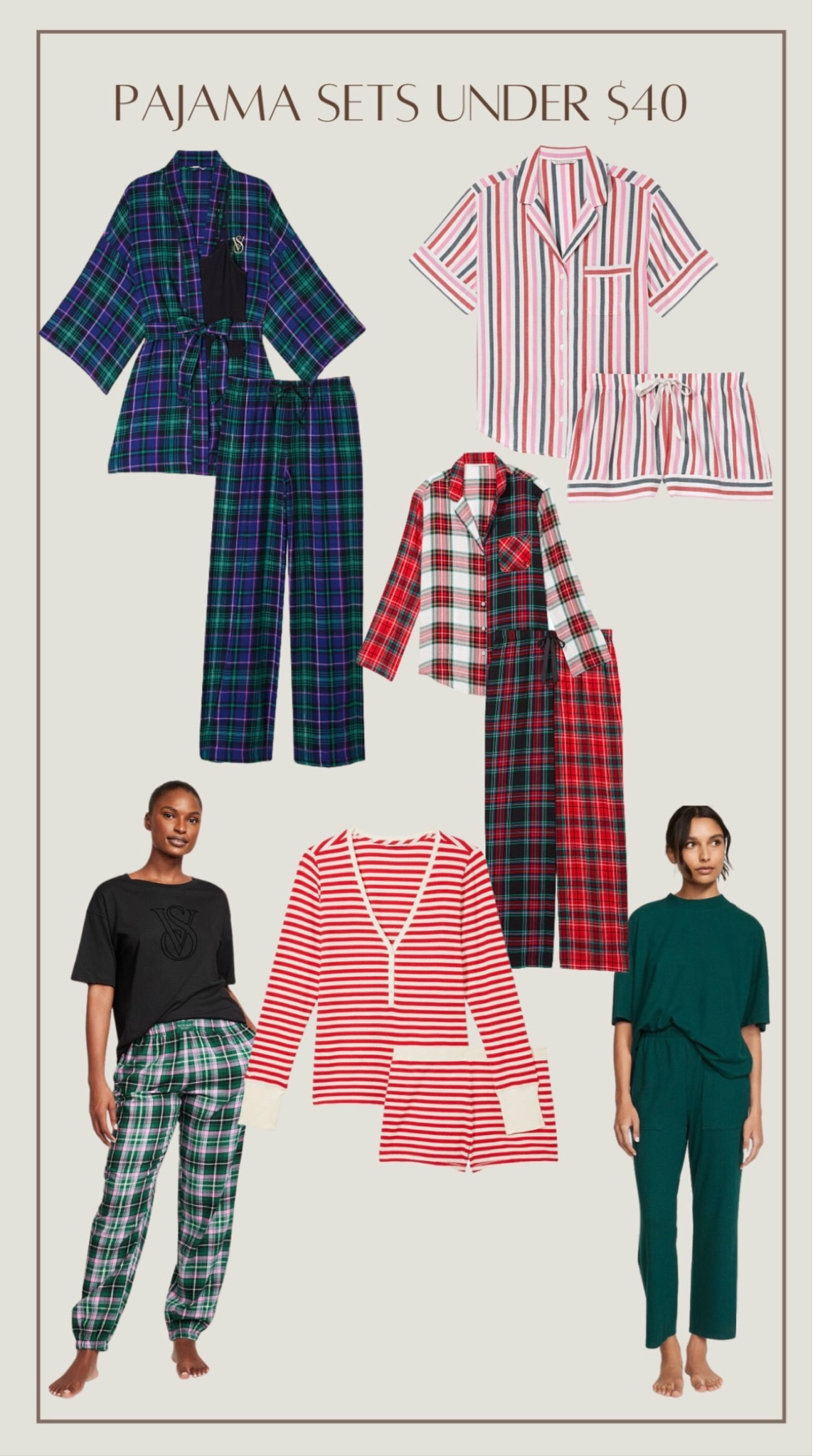 PJ sets from Victorias Secret under $40!

#LTKGiftGuide #LTKHolidaySale #LTKfindsunder50