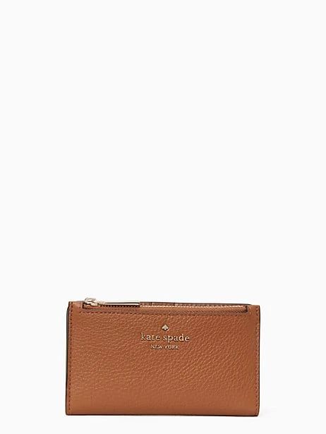 leila small slim bifold wallet | Kate Spade Outlet