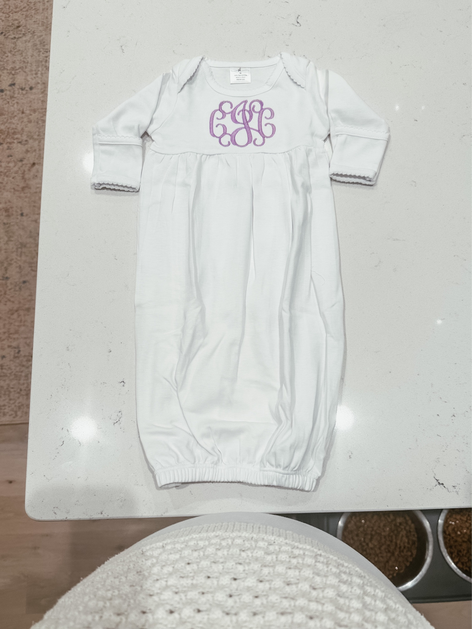 Monogram baby gown 

#LTKbump #LTKFind #LTKbaby