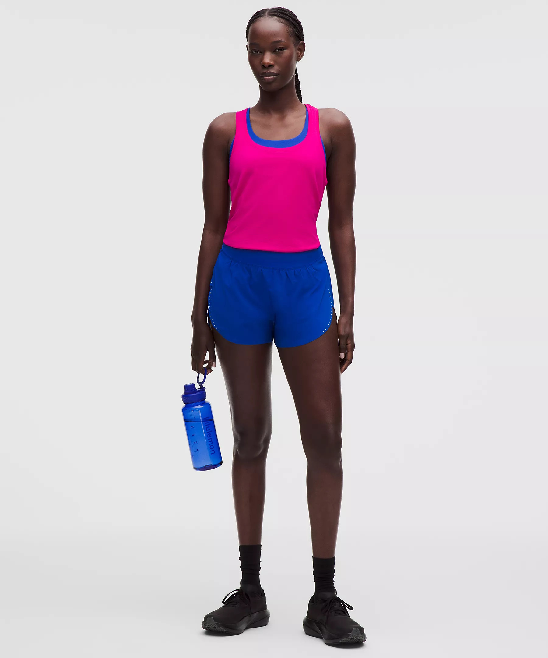 Fast and Free High-Rise Classic-Fit Split Short 3" | Lululemon (US)