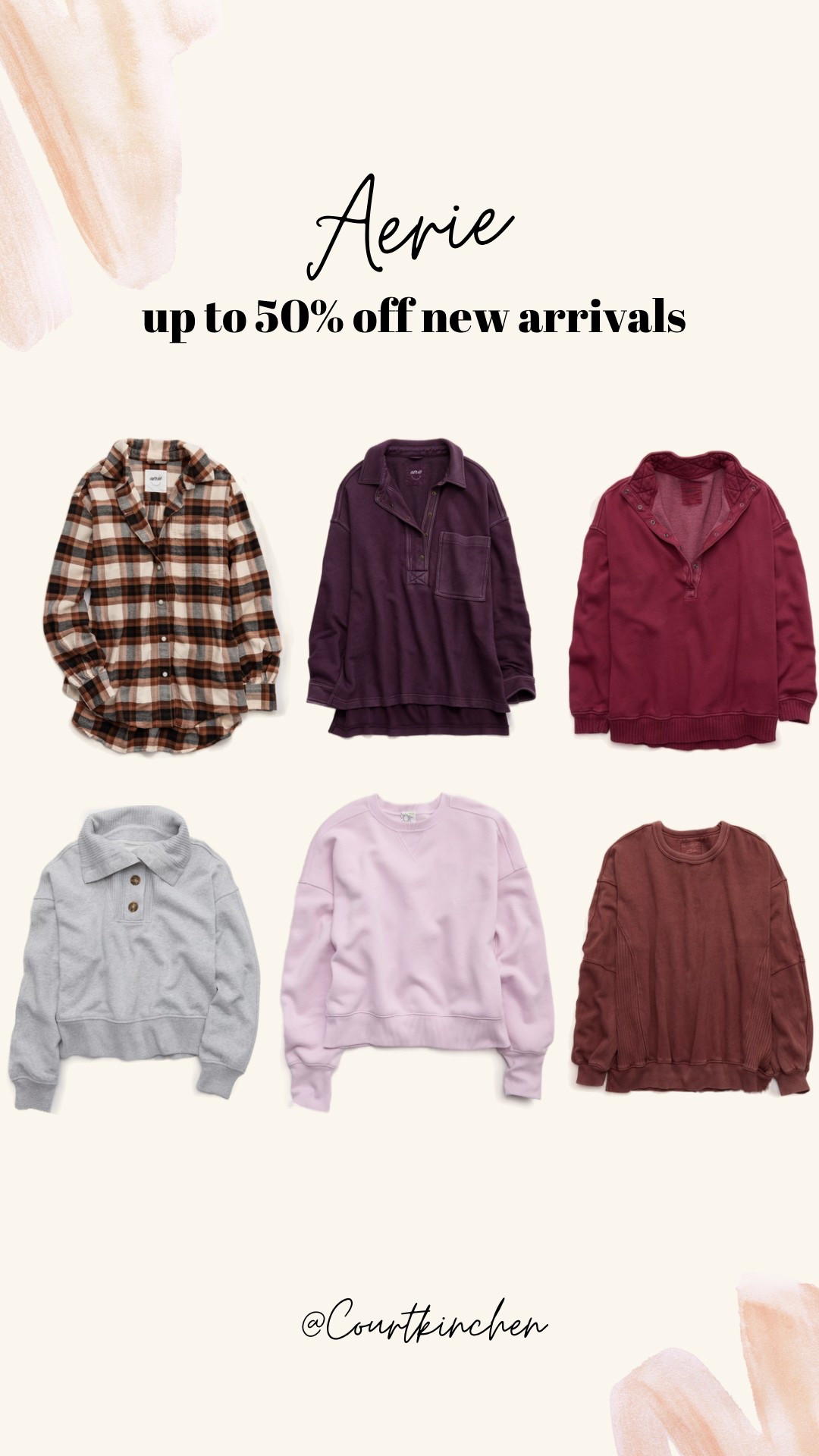 Up to 50% off new arrivals at aerie! I pretty much live in aerie all fall and winter! 

#LTKSeasonal #LTKFallSale #LTKFindsUnder50