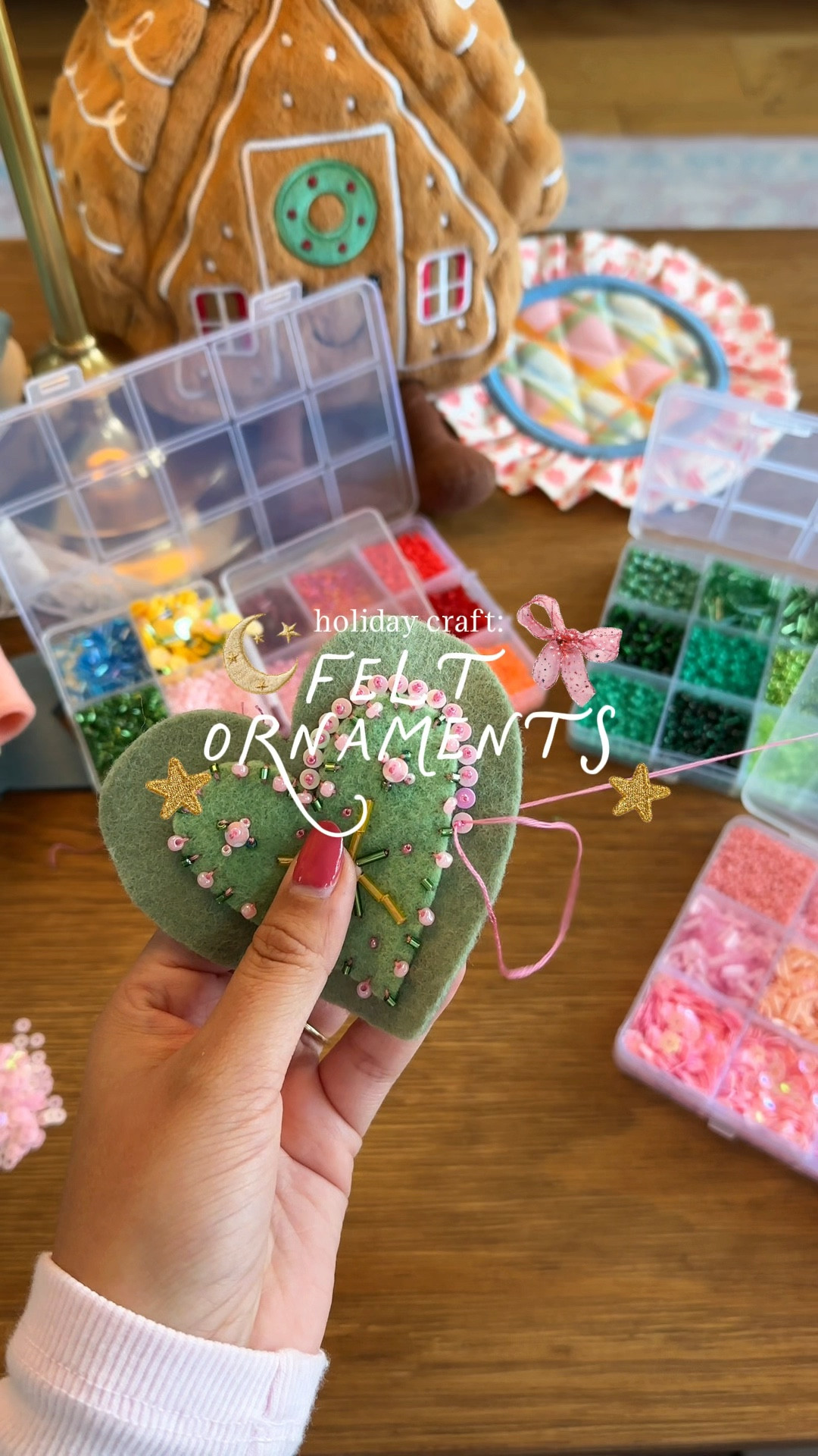 everything you need to start making felt ornaments!⭐️🎄 the options for this cutie decor are endless, I can’t stop making them!!



#LTKHome #LTKHoliday #LTKSeasonal