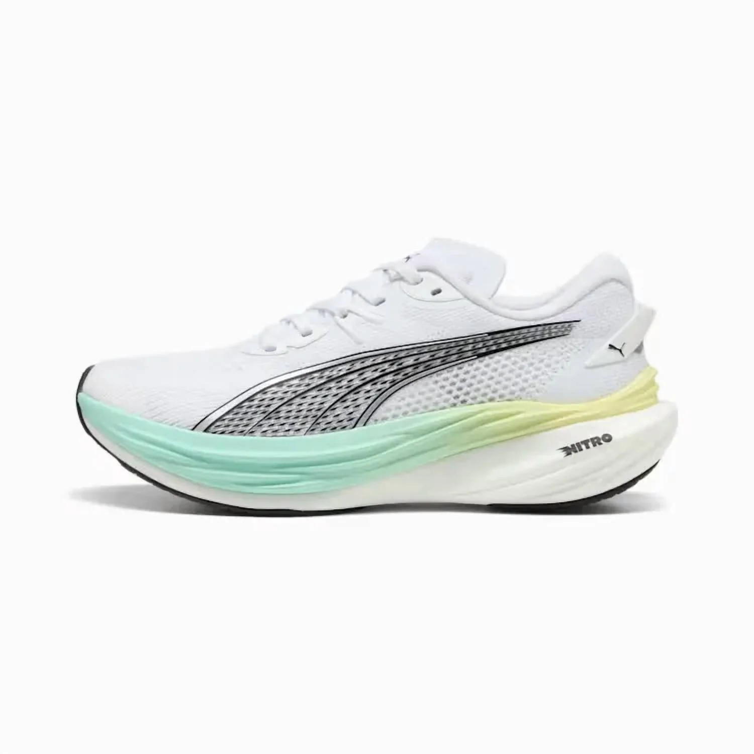 Women's Deviate Nitro 3 Shoe In Puma White/mint Melt | Shop Simon