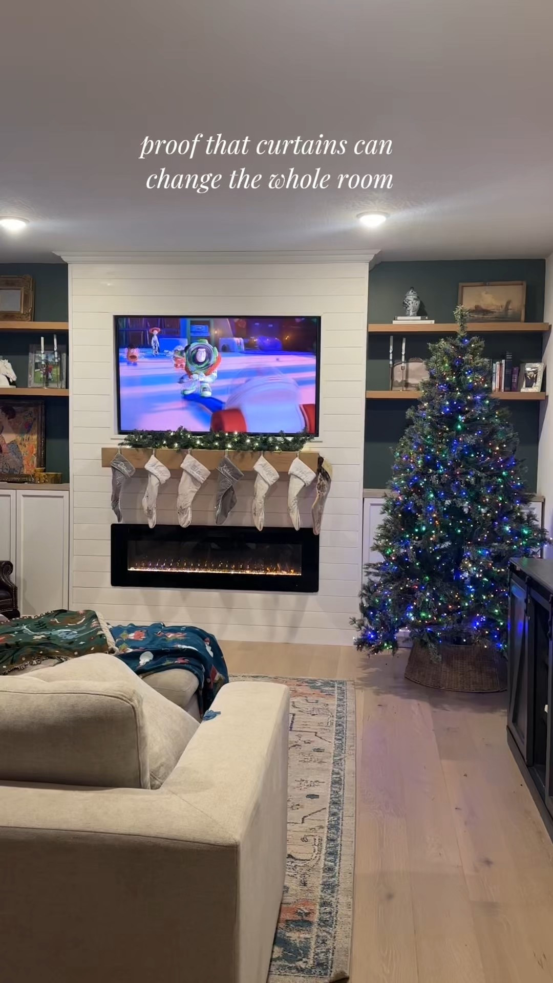 New curtains helping a lot in here 

#LTKHoliday #LTKGiftGuide #LTKdayinmylife