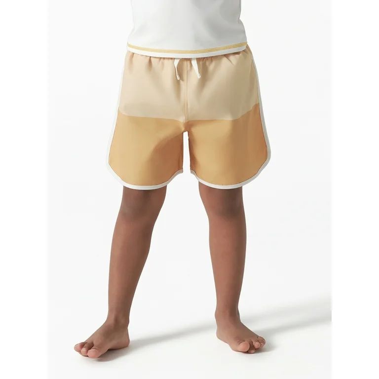 Modern Moments by Gerber Baby and Toddler Boy Swim Trunks with UPF 50+, Sizes 12M-5T | Walmart (US)