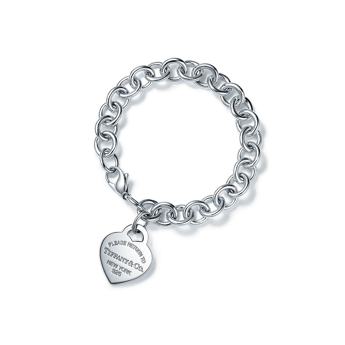 Return to Tiffany® Silver Heart Tag Bracelet | Tiffany & Co. | Tiffany & Co. (UK)