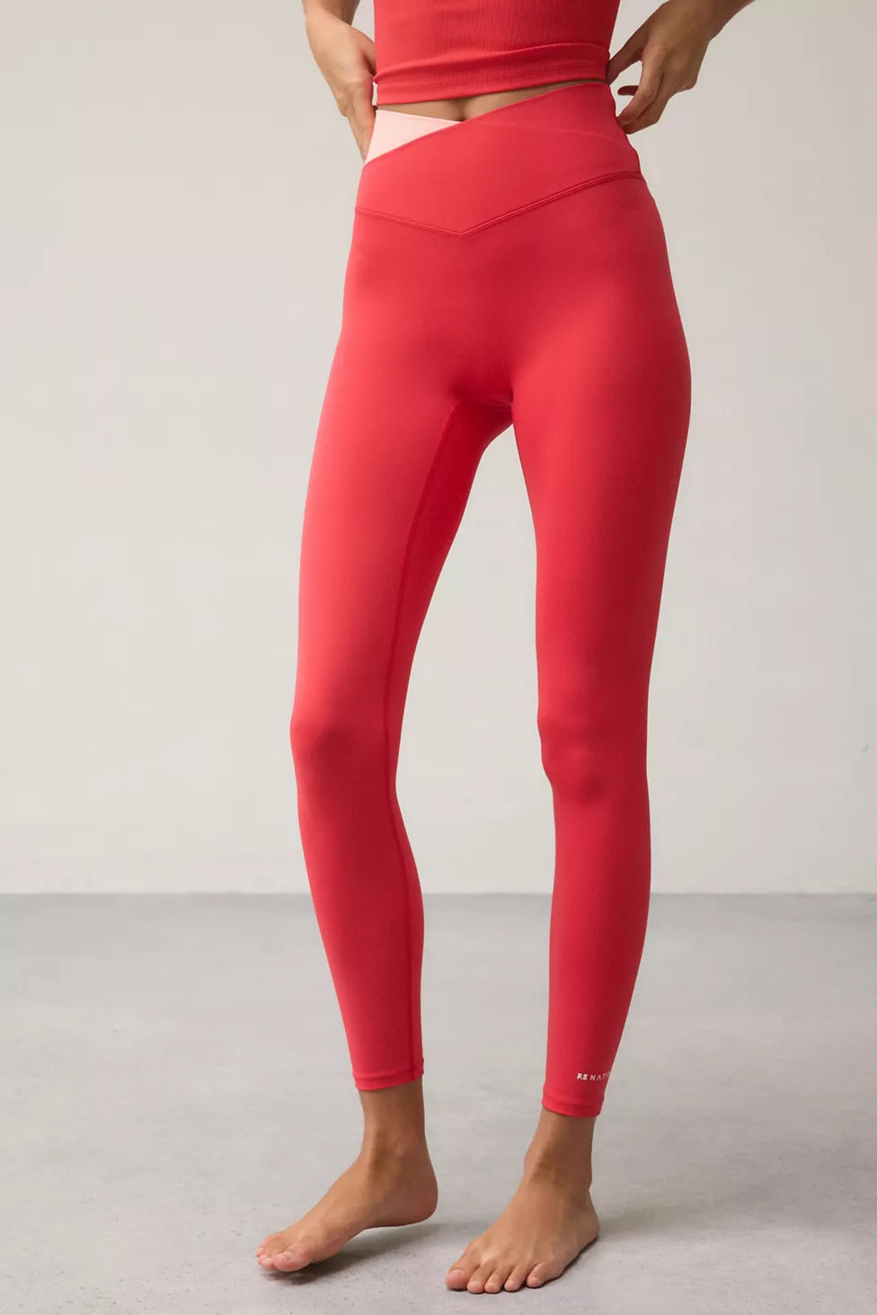 P.E Nation Wander Strawberry Crisscross Waistband Legging | Urban Outfitters (US and RoW)