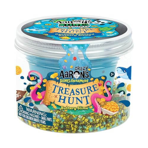 Crazy Aaron's Slime Charmers- Treasure Hunt Buttery Slime - Made in USA | Amazon (US)