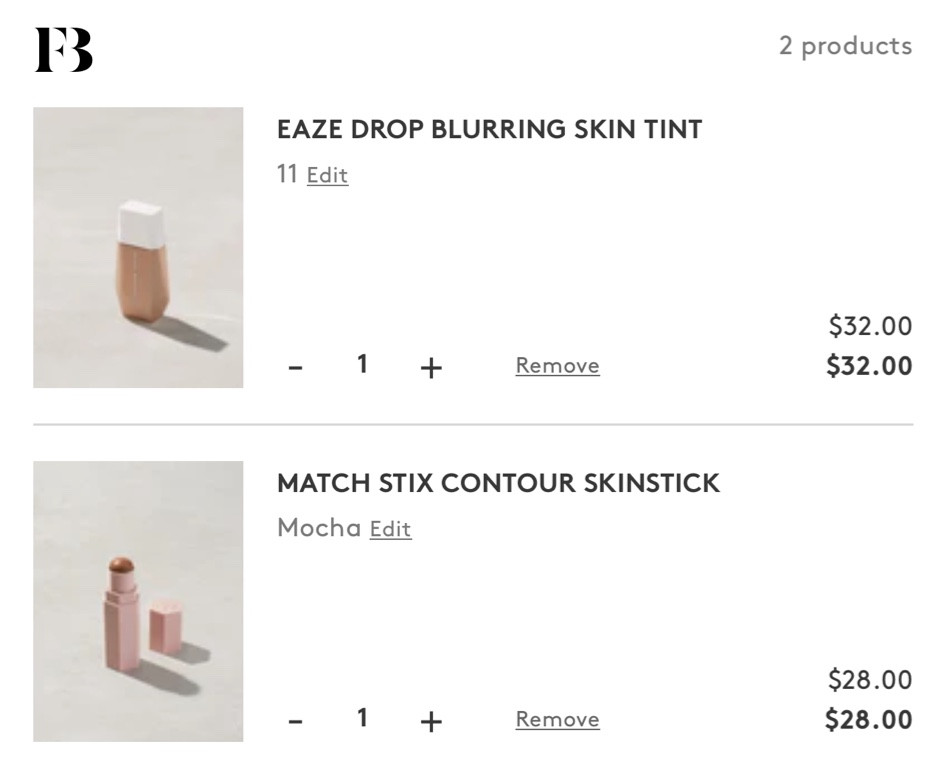 FENTY BEAUTY !! 
I signed up for emails and got 15% off! I’m excited to see how I like these two new makeup products ;) I will keep you updated on tik tok when I try them out! follow me on tiktok: oacassa631 and find out! 

#LTKstyletip #LTKFind #LTKunder100