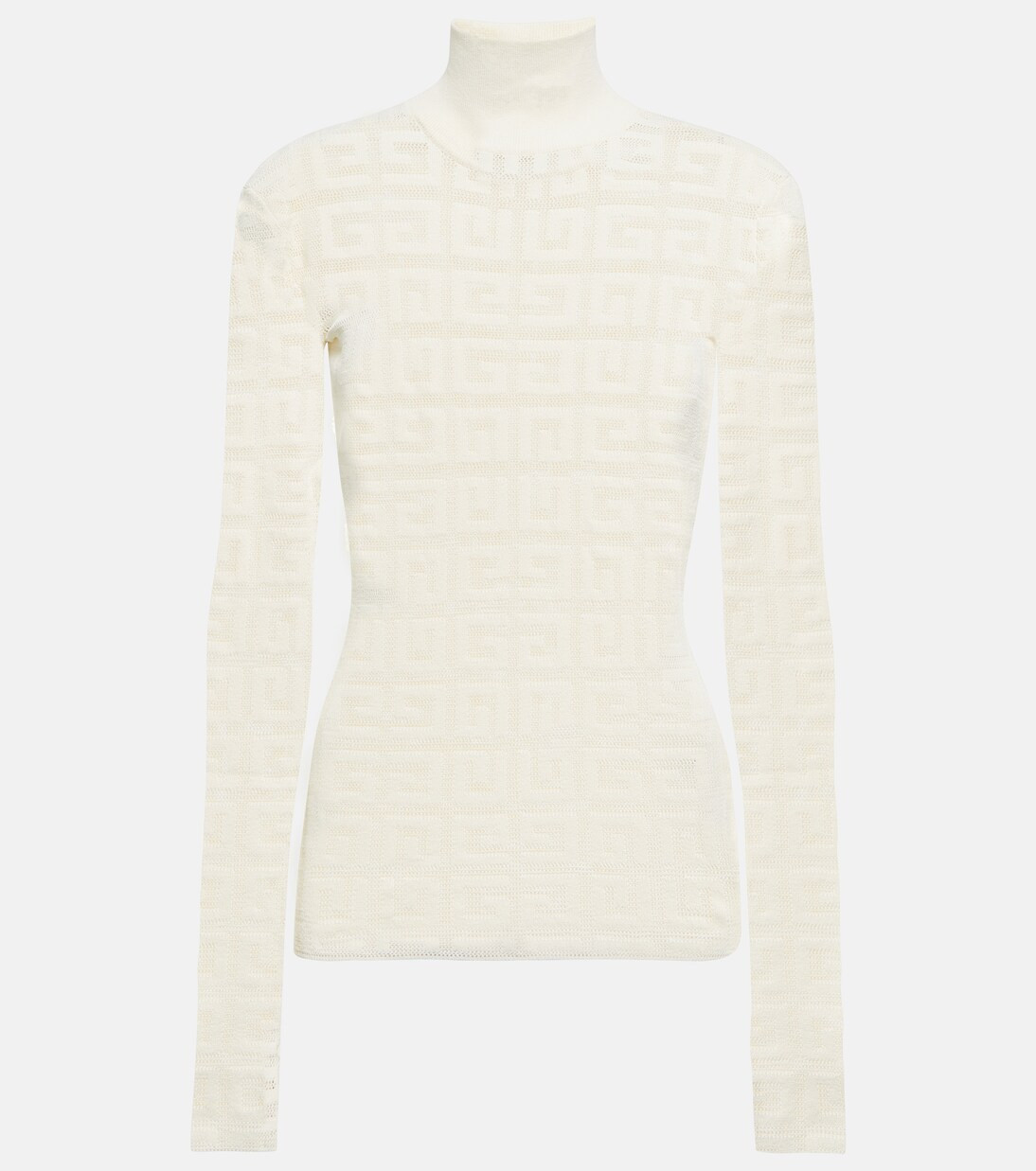 4G jacquard mockneck sweater | Mytheresa (US/CA)