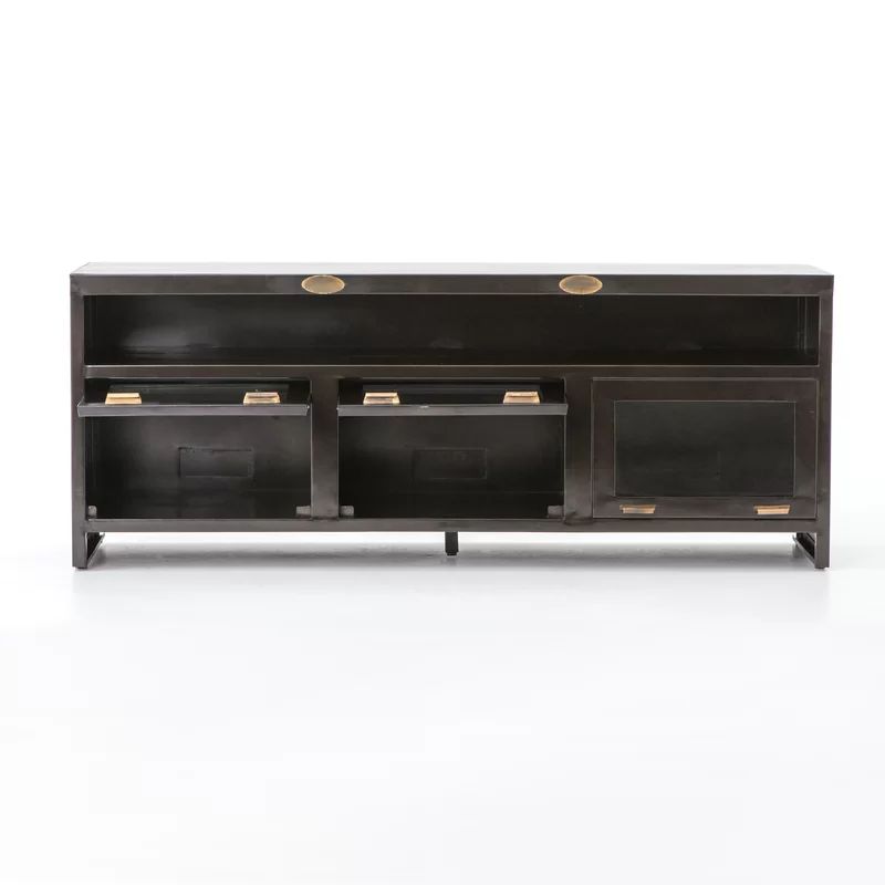 Colletta 71'' Mango Wood TV Stand for TVs up to 70" | Wayfair North America