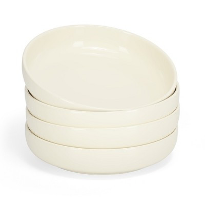 Unique Bargains 30 oz Pasta Bowls Set of 4 Cream | Target