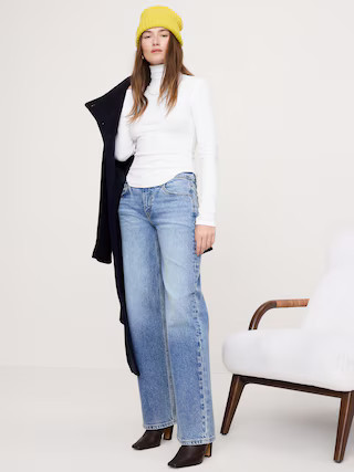 Ribbed Turtleneck T-ShirtShop This LookRibbed Turtleneck T-Shirt$60.00 $35.99Image of 5 stars, 4.... | Banana Republic (US)