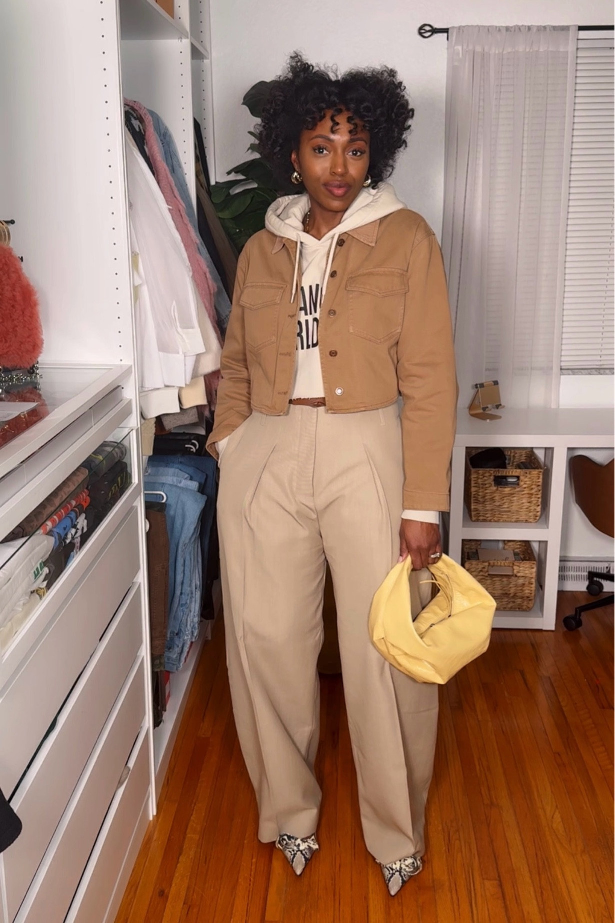 Wearing size 40 in the pants 