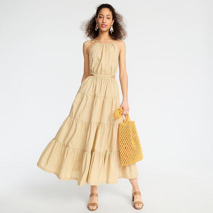 Harbour side cut-out dress | J. Crew US