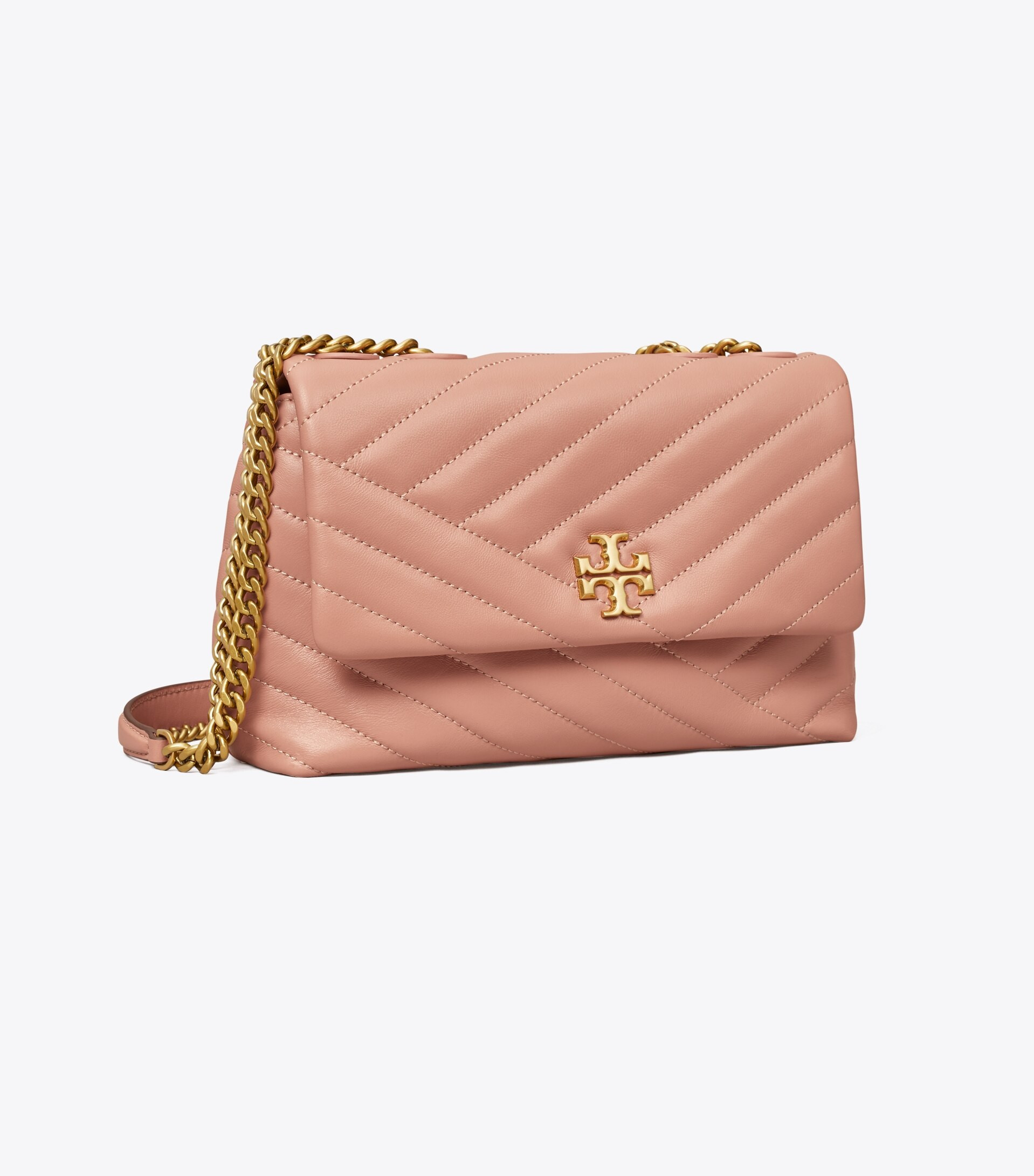 Kira Chevron Small Convertible Shoulder Bag | Tory Burch (US)