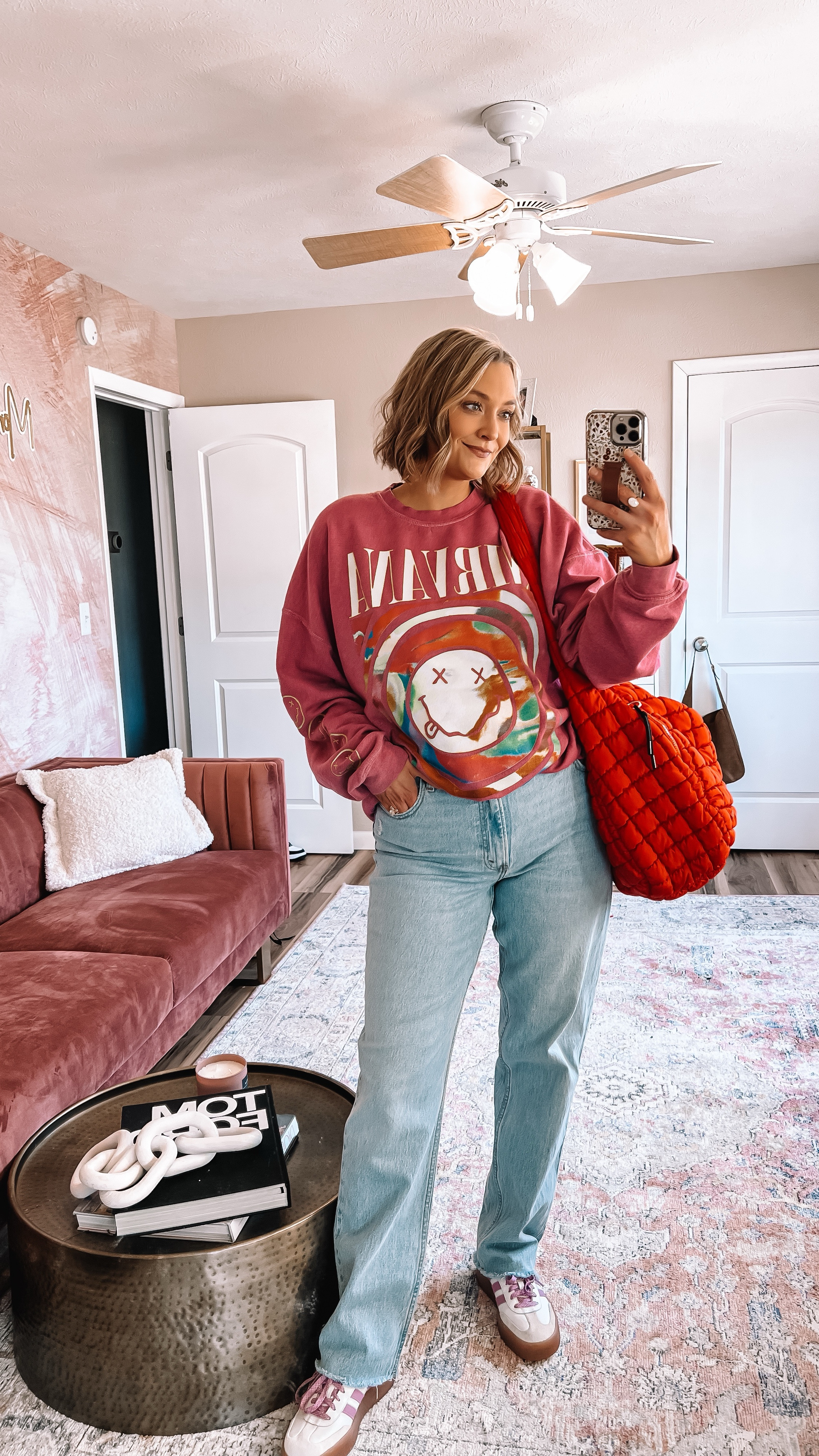 How cute is this OOTD 😍

Sizing:
Sweatshirt-L/XL
Jeans-31 L 

#LTKSaleAlert #LTKMidsize #LTKWatchNow