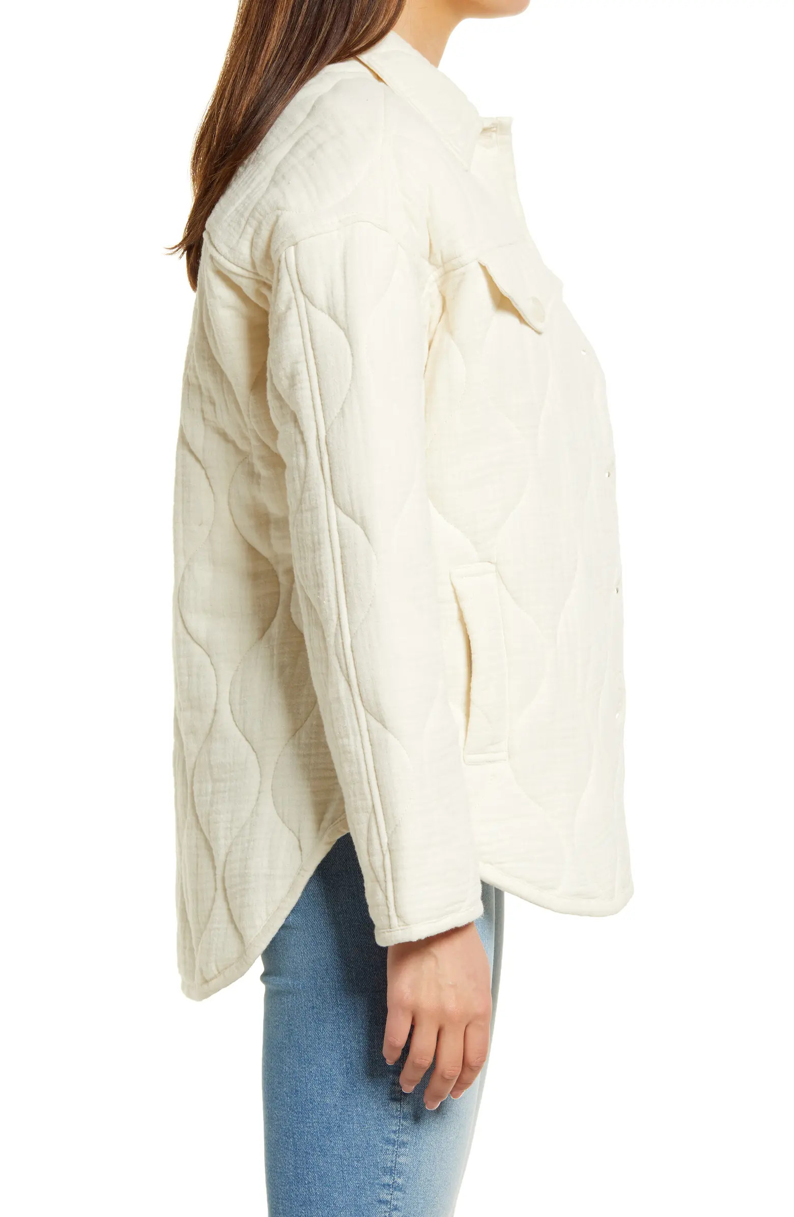 BLANKNYC Quilted Shacket | Nordstromrack | Nordstrom Rack