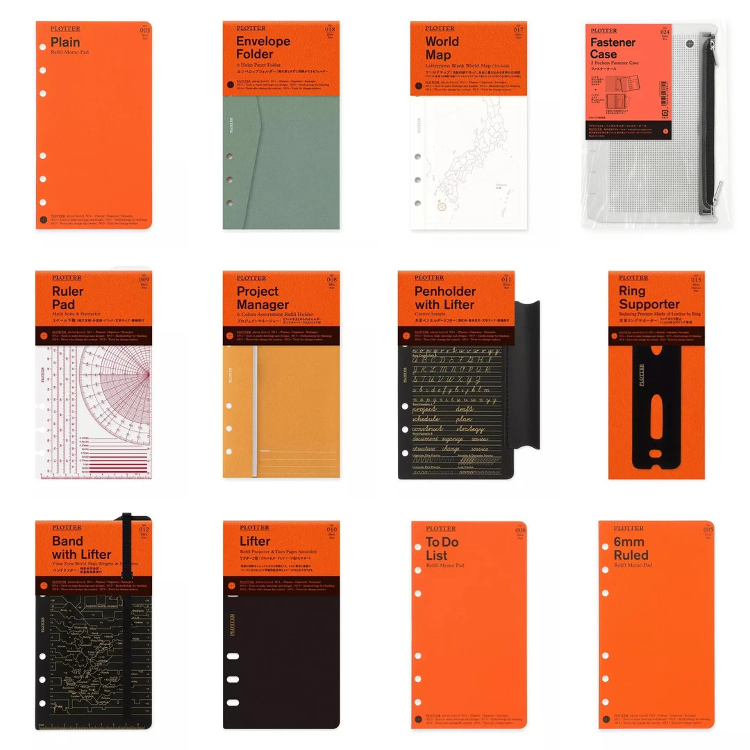 PLOTTER Bible Size Refill Memo Pad Notebook - Etsy | Etsy (US)