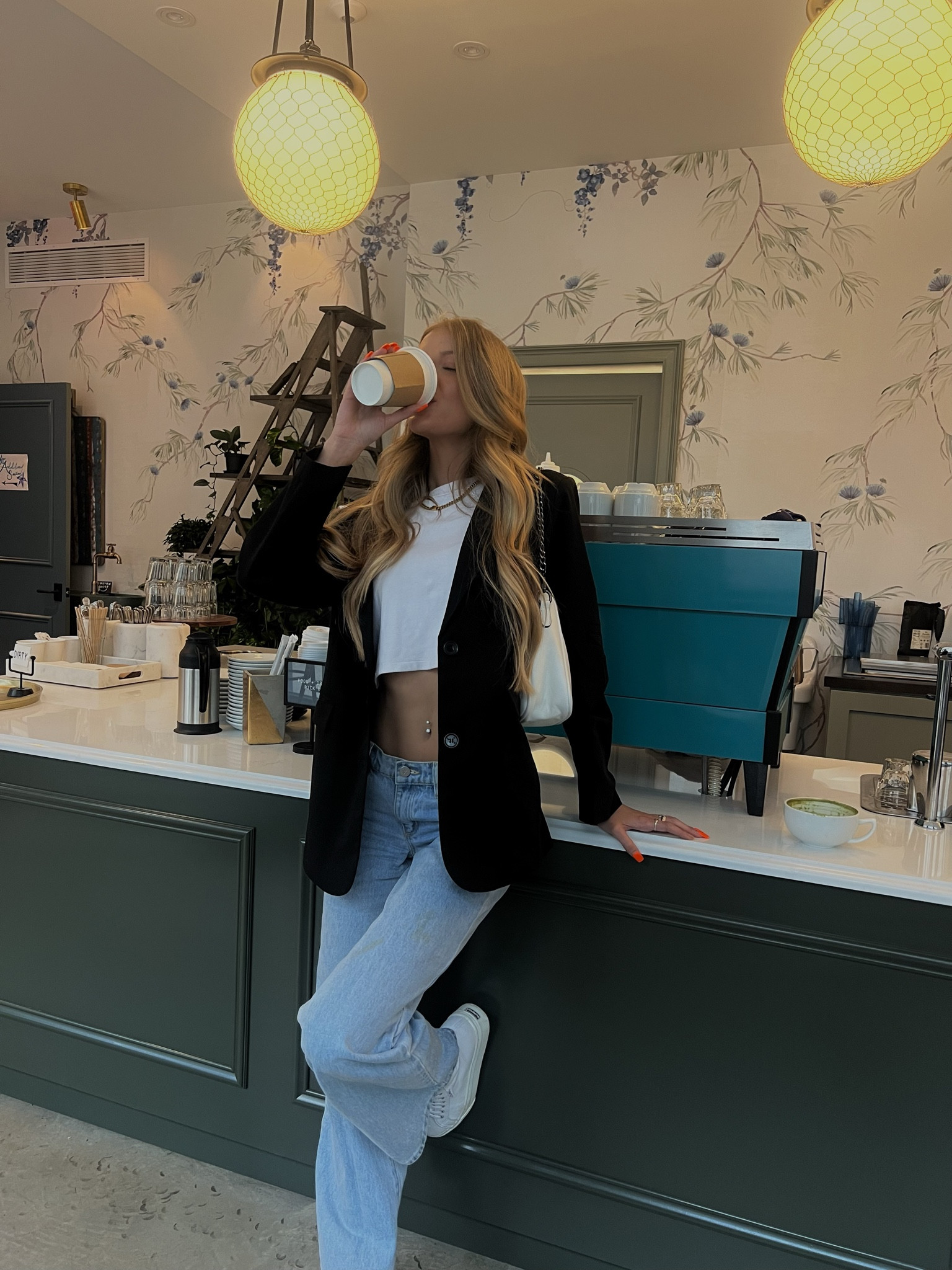 Vanilla latte w almond milk pls! ☕️🤍

#LTKworkwear #LTKstyletip #LTKSpringSale