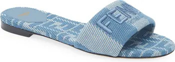 Fendi Signature Logo Slide Sandal (Women) | Nordstrom | Nordstrom