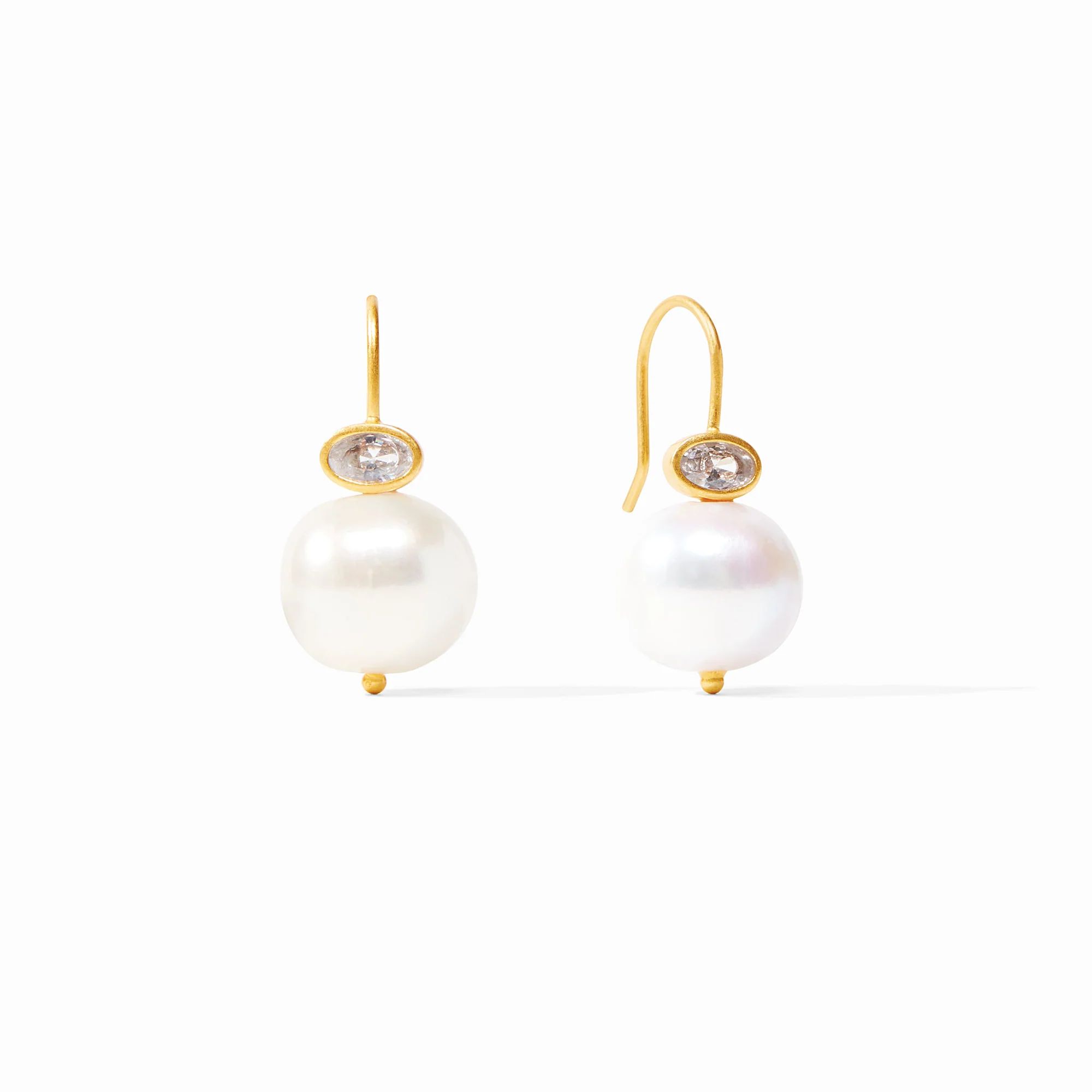 Marguerite Oval Pearl Earrings | Julie Vos | Julie Vos