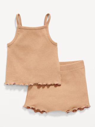 Rib-Knit Cami and Shorts Set for Baby | Old Navy (US)
