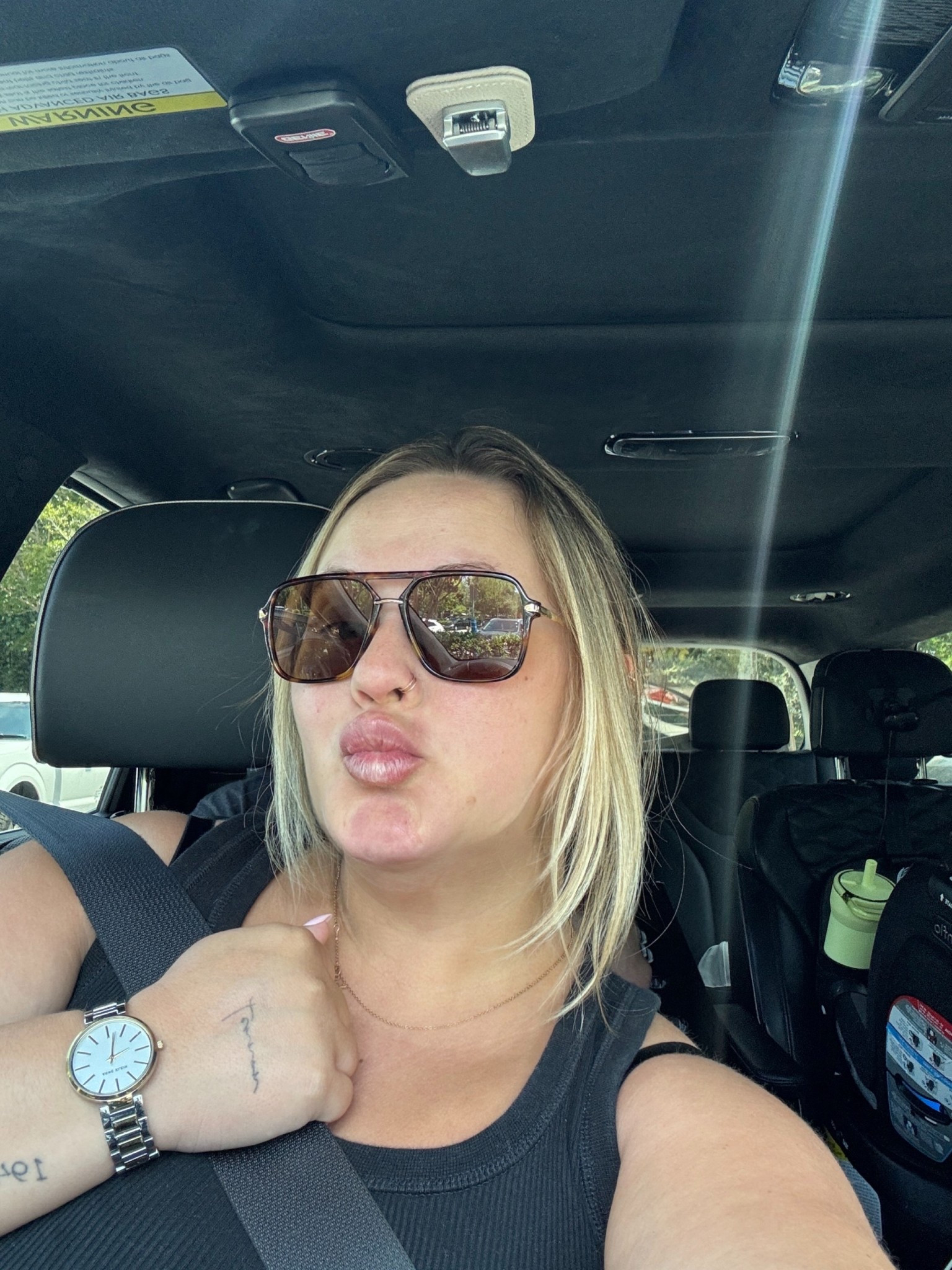 You don’t need $200 sunnies to feel put together. These were $12.79 (!!) and somehow go with everything. Linking them on LTK before they sell out again. #LTKFinds
#LTKUnder50
#LTKSaleAlert
#LTKSummerStyle
#LTKEveryday
#LTKAccessories
#AffordableStyle
#SunglassesStyle
#RetroVibes
#BudgetFinds 

#LTKSaleAlert #LTKStyleTip #LTKTravel