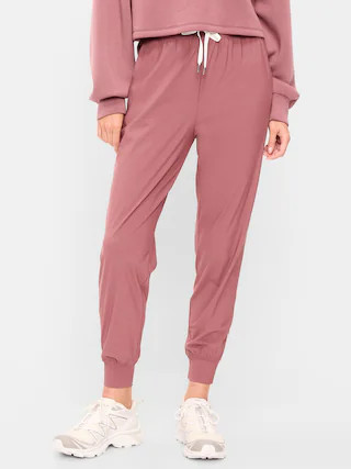 High-Waisted Side-Striped SleekTech Jogger | Old Navy (US)