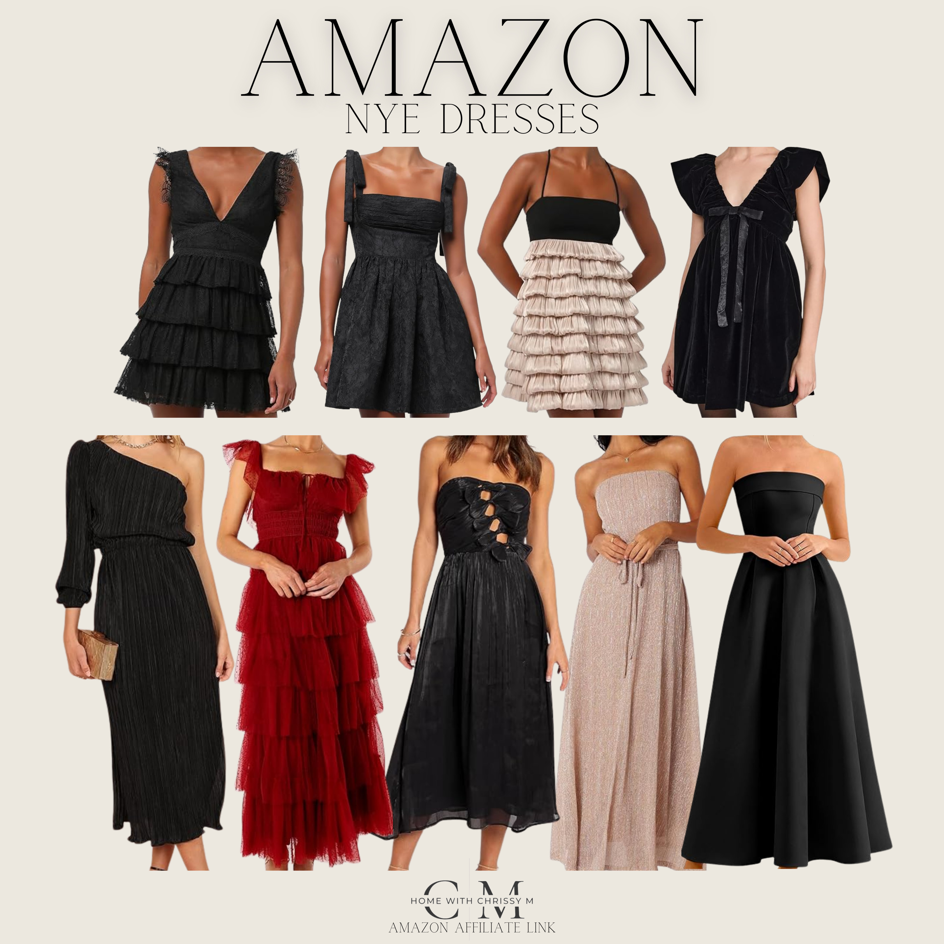 New Year’s Eve Dresses and Outfits from Amazon!
Amazon Fashion / Amazon Holiday / Sequin Mini Dresses / Velvet Jumpsuits / Satin Slip Dresses / Metallic Midi Skirts / Faux Fur Coats / Rhinestone Tops / Sparkly Blazers / Shimmery Wide-Leg Pants / Knit Sweater Dresses / Festive Plaid Outfits / Luxe Loungewear Sets / Statement Earrings / Glitter Heels / Strappy Metallic Sandals / Crystal Hair Accessories / Chic Clutch Bags / Faux Leather Pants / Turtleneck Tops / Red & Green Holiday Dresses / Black-Tie Gowns / Bold Bodysuits / Winter Tights & Hosiery / Layered Gold Jewelry / Rhinestone Chokers / Coordinated Matching Sets 

 

#LTKHoliday #LTKSeasonal