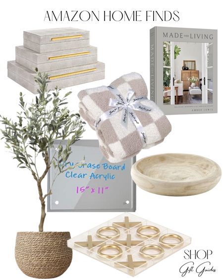Recent Amazon home finds!! 

Home decor, gray tones, Amazon home, Amazon finds, living room, housewarming gifts, faux tree, coffee table decor, throw blanket, serving bowl, decorative bowl

#LTKhome #LTKFind #LTKstyletip