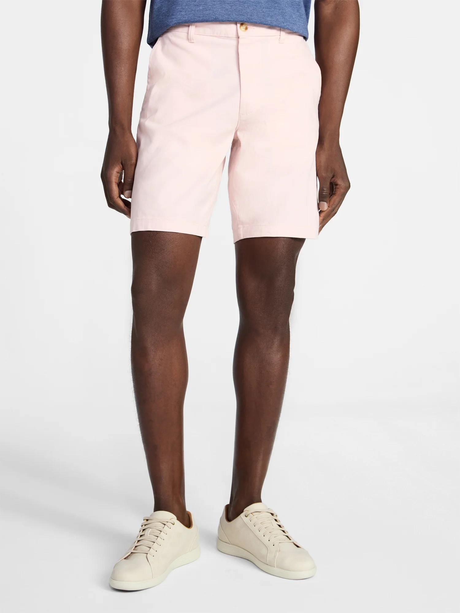 George Men's and Big Men's Stretch Twill Flat Front Shorts, 9" Inseam, Sizes 28-54 | Walmart (US)