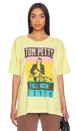 Tom Petty Full Moon Fever Tee in Yellow Bloom | Revolve Clothing (Global)