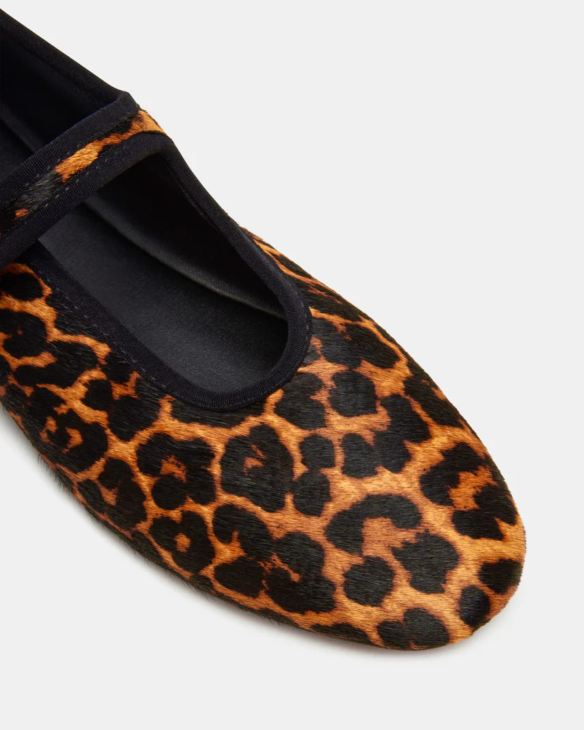 DREAMING Leopard Women's Mary Jane Flats | Steve Madden (US)