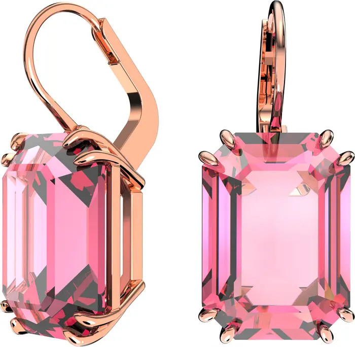 SWAROVSKI Millenia Octagon Crystal Drop Earrings | Nordstrom | Nordstrom