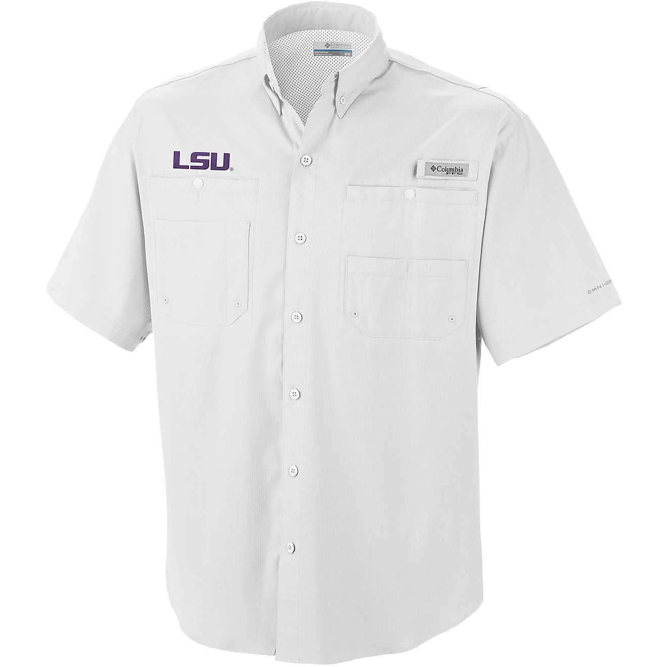 Columbia Sportswear Men's Collegiate Omni-Dry Tamiami Shirt | Academy | Academy Sports + Outdoors