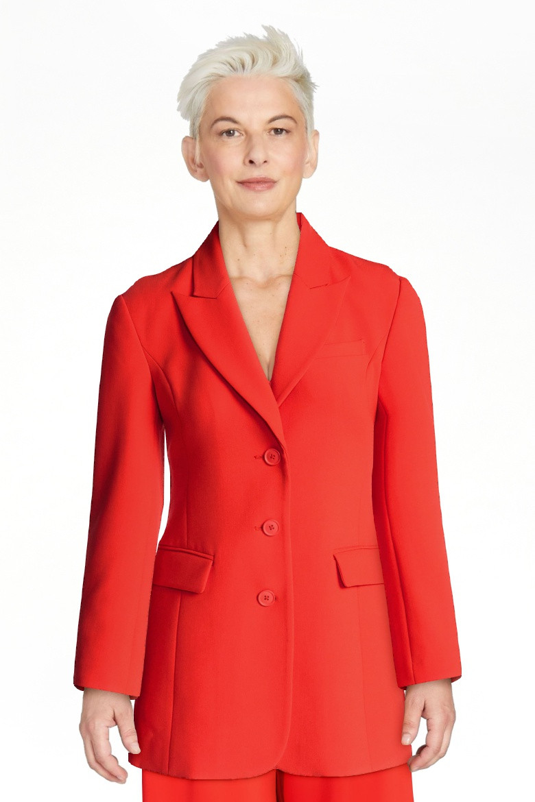 Devil Wears Prada Scoop Collection Women's and Women’s Plus Single Breasted Blazer, Sizes XS-4X... | Walmart (US)
