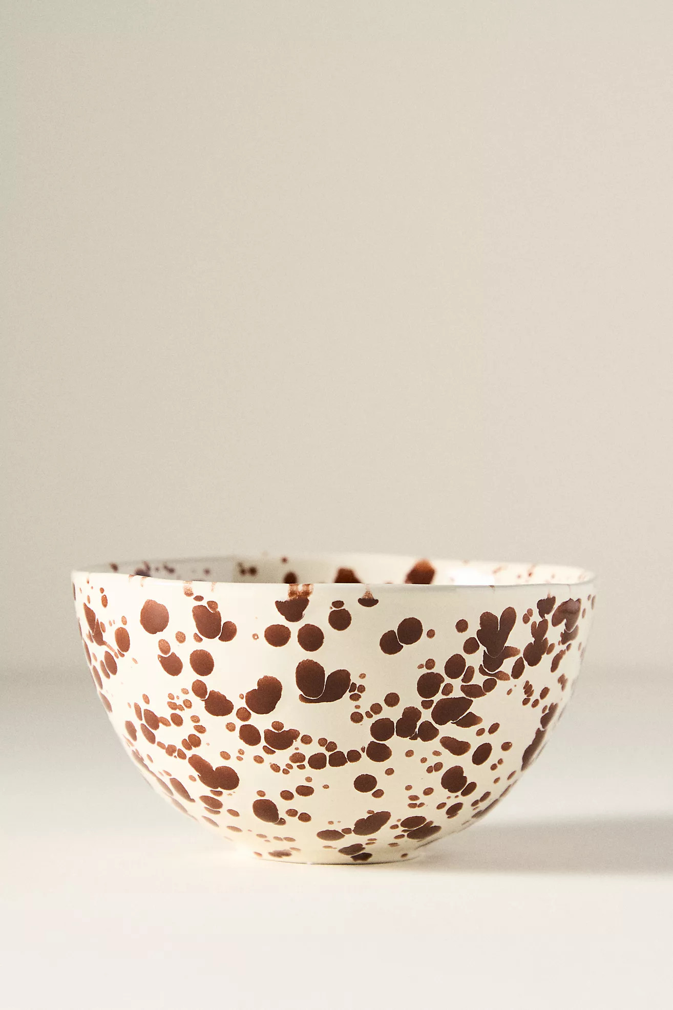 Splatter Portuguese Stoneware Cereal Bowl | Anthropologie (US)