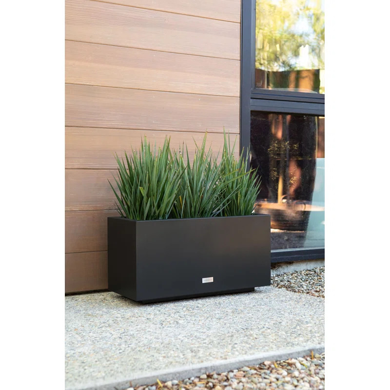 Metallic Series Galvanized Steel Planter Box | Wayfair North America