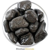 Black Tourmaline Tumbled Stone, Protection Crystal, Grounding Emf Shielding, Energy Cleansing, Natural Healing Gemstone | Etsy (US)