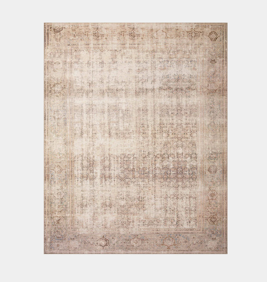 Georgie GER-02 Ocean / Sand Area Rug | Shoppe Amber Interiors | Amber Interiors