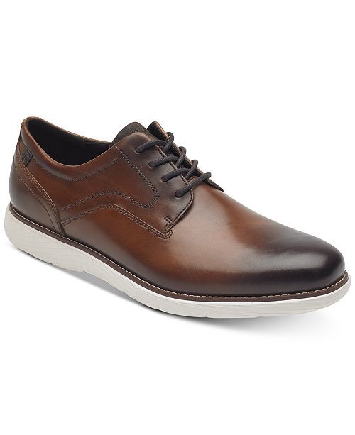 Men's Garett Leather Plain-Toe Oxfords | Macys (US)