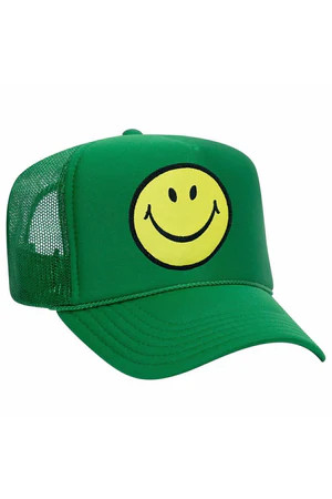 SMILEY VINTAGE TRUCKER HAT | Aviator Nation