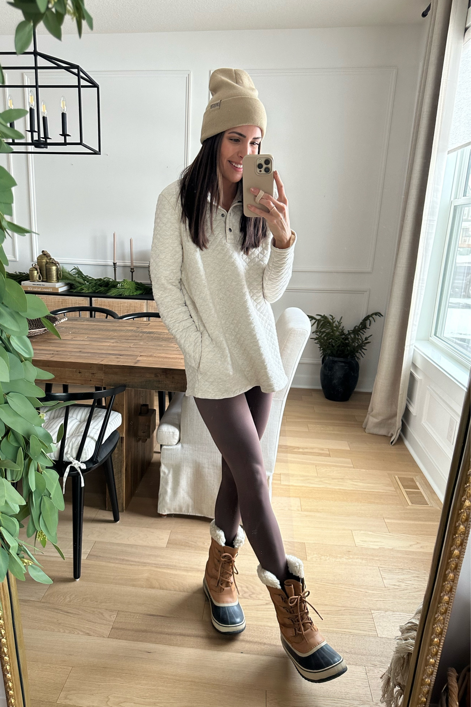 30% off my pullover, beanie + boots!! 
Sized up to a M in pullover 
Boots sized up half 

#LTKCyberweek #LTKSeasonal #LTKGiftGuide