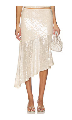 Eris Sequin Flounce Midi Skirt
                    
                    Runaway The Label | Revolve Clothing (Global)