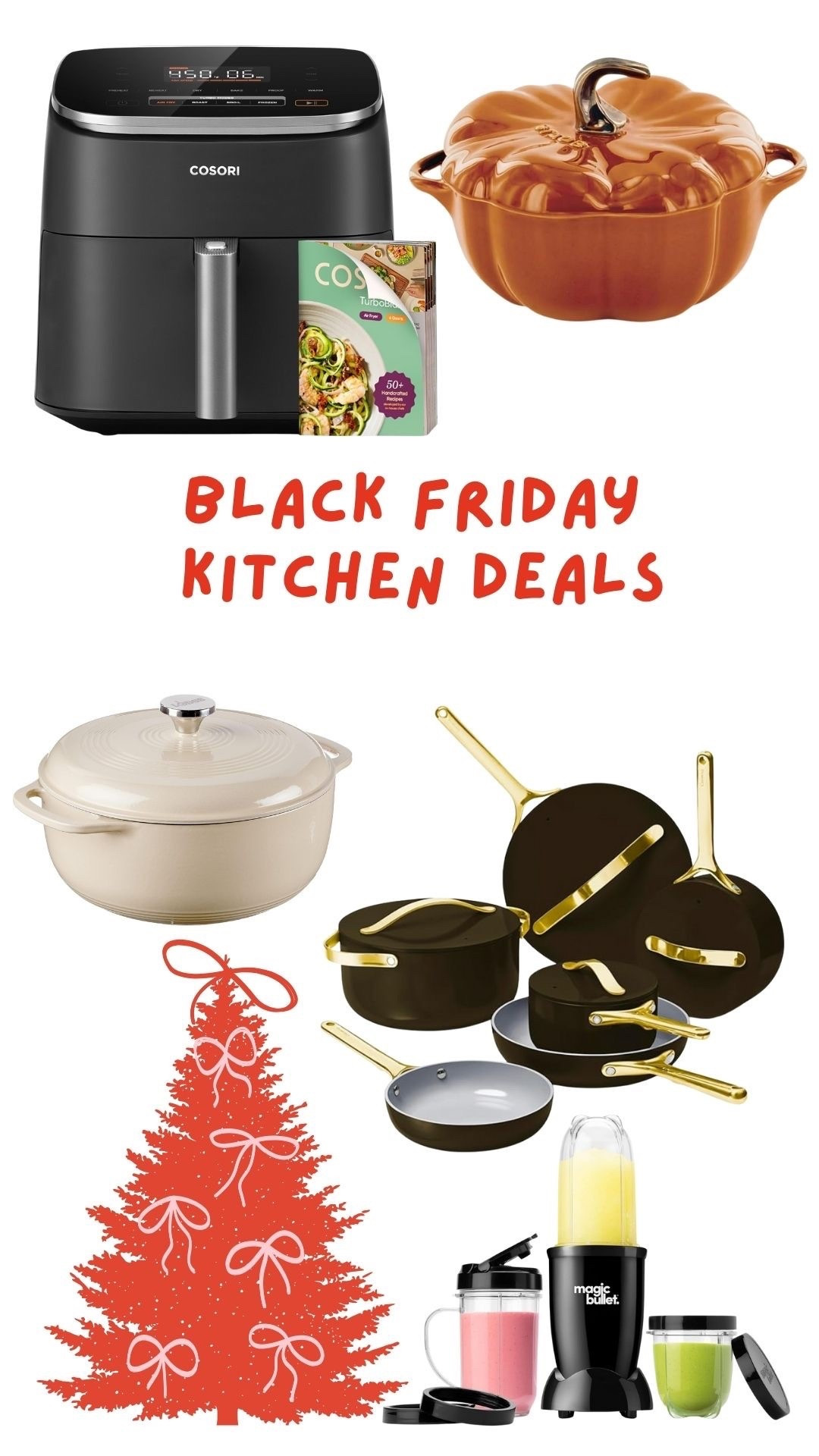 Our ride-or die air fryer, the Dutch oven I’ve had for 9 years, the CUTEST pumpkin cocottes, a teen-friendly blender and the pan set of my dreams all on sale! @amazon #ad #founditonamazon #WinterFavorites2025