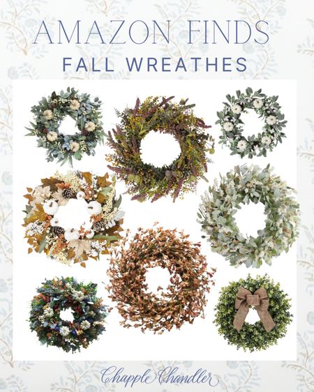 My favorite wreath finds from Amazon!! I love the finds that look natural and are the perfect backdrop for transitional weather 🍂🍁


Amazon, Amazon wreathes, Amazon outdoor, outdoor decor, door decor, seasonal decor, autumn decor, wreathes, indoor / outdoor, Amazon fall, Amazon finds, budget friendly finds 

#LTKfamily #LTKhome #LTKSeasonal