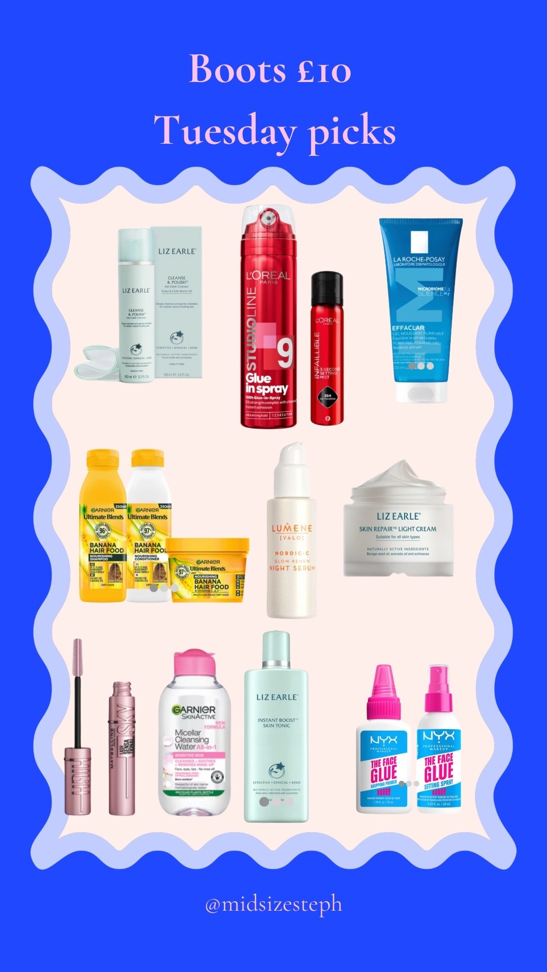 Boots £10 Tuesday picks

#LTKsale #LTKuk #LTKbeauty